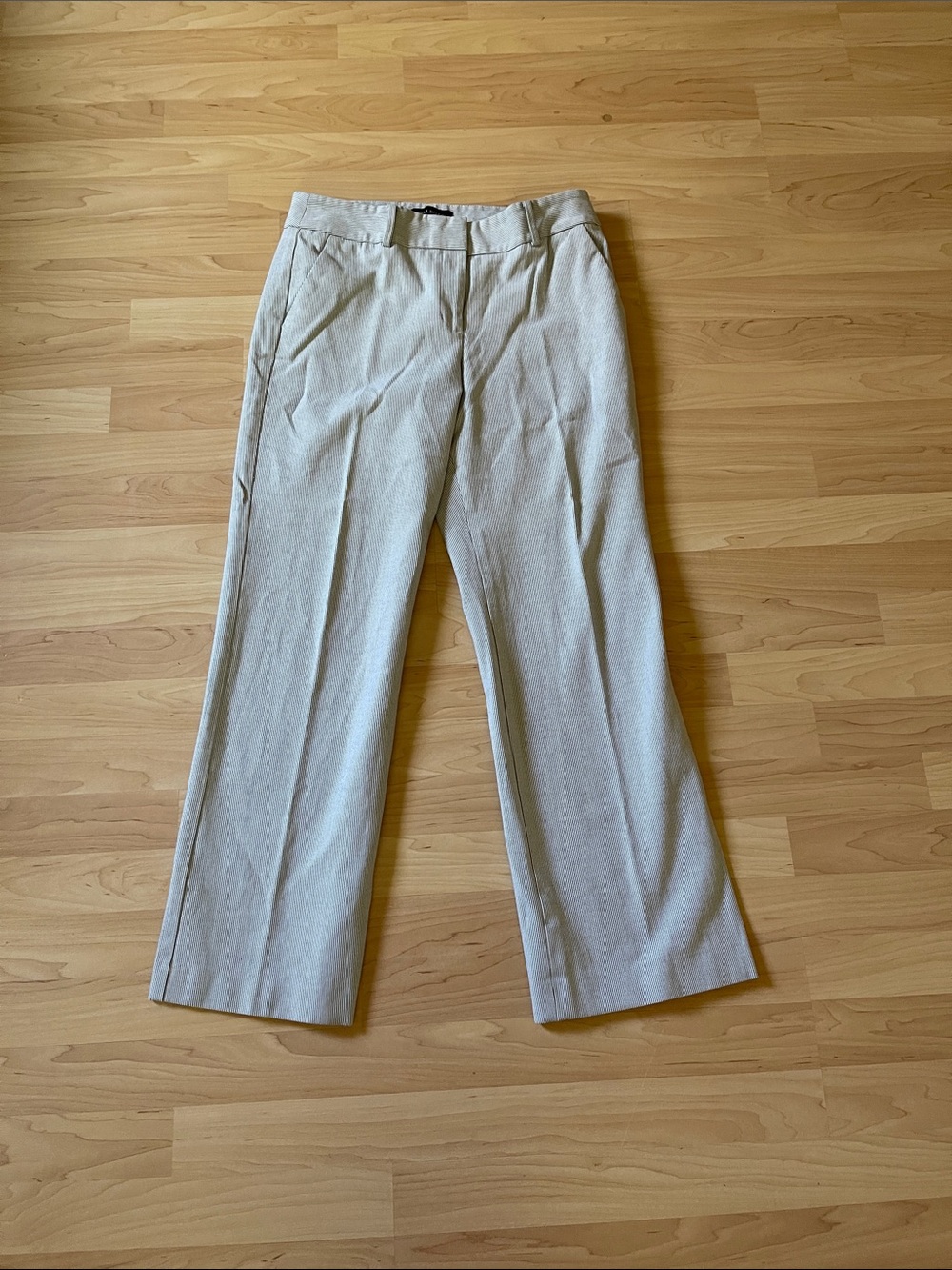 Talbots Women’s Light Gray Dress Pants - Straight Leg